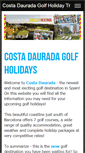 Mobile Screenshot of costadauradagolf.com